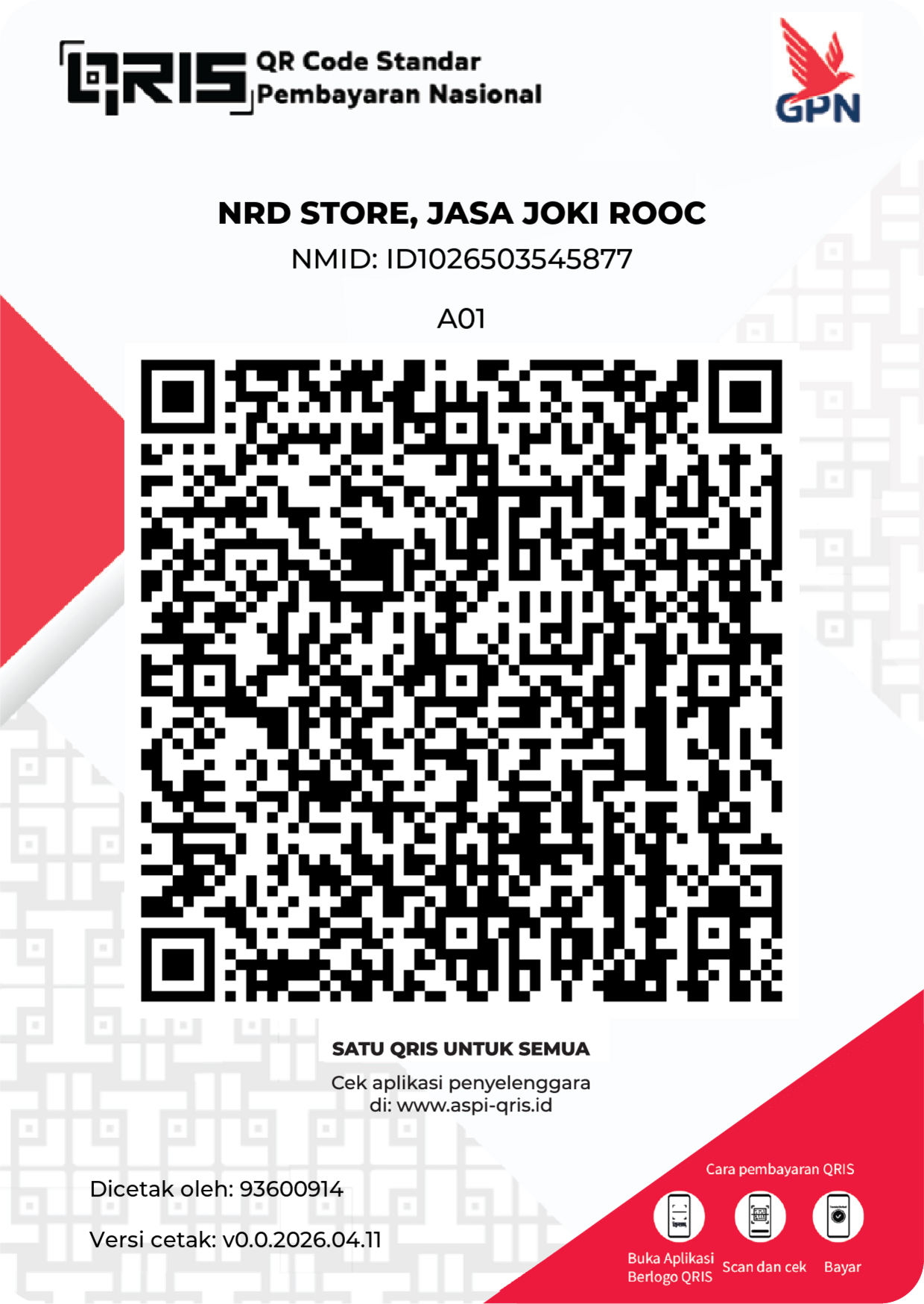 QR Code QRIS